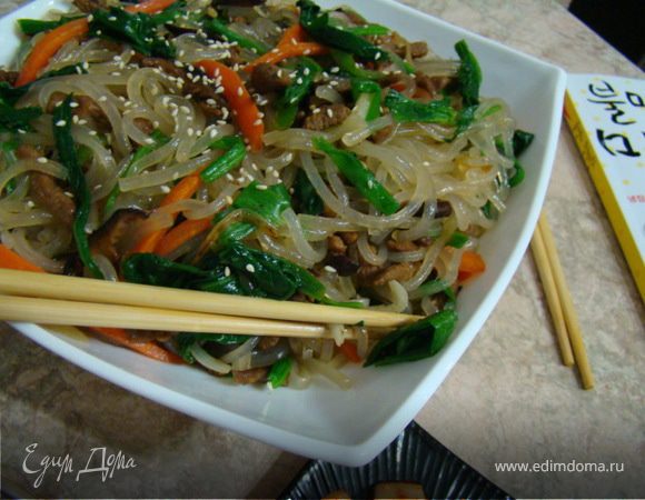 Чапче – как приготовить блюдо корейской кухни — Шуба