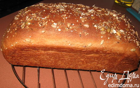 Рецепт Ржаной хлеб на кефире в хлебопечке
