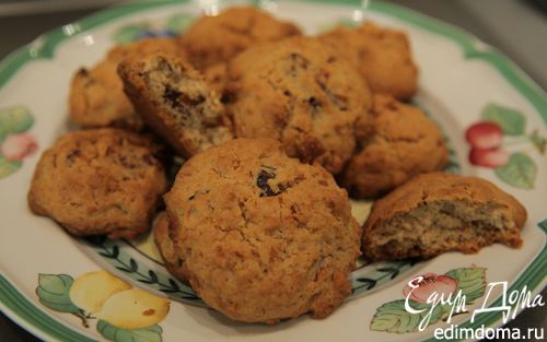 Рецепт Печенье с финиками и орехами