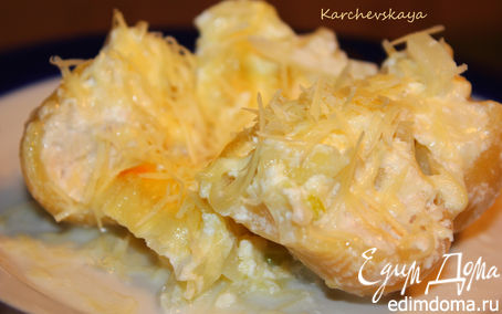 Рецепт Лумакони в луковом молоке
