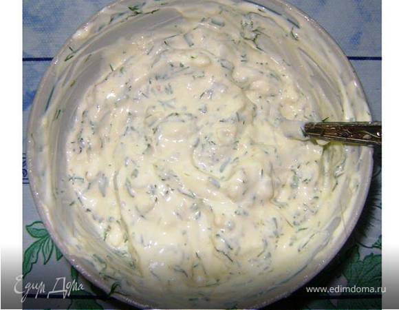 Соус с майонезом, зеленью и чесноком рецепт – Европейская кухня: Соусы и маринады. «Еда»