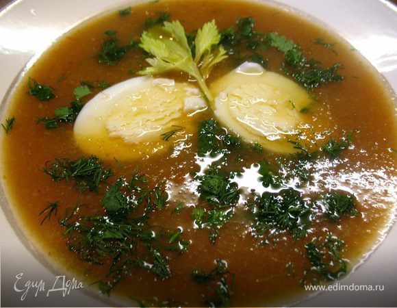 Крем-суп из стеблей сельдерея