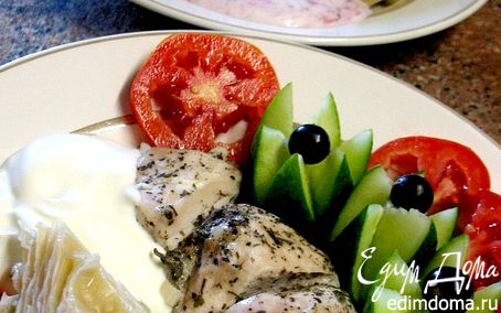 Рецепт Курица на пару в пароварке