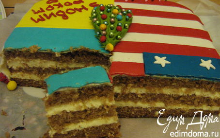 Рецепт Кокосовый торт с кремом баваруа (+ Бонус "Торт с кофе и кардамоном")