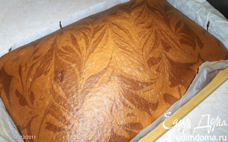 Рецепт Пирог "Зебра" от Ирины Браим