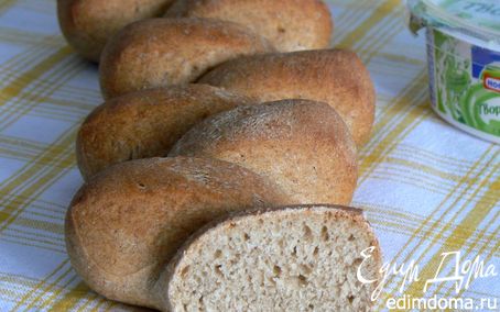 Рецепт Хлеб из ржаной и пшеничной муки