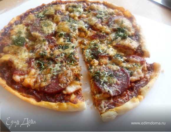 Пошаговый рецепт: соус белый для пиццы