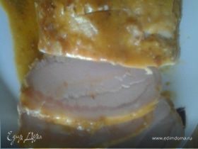 Свинина в горчично-медовом маринаде