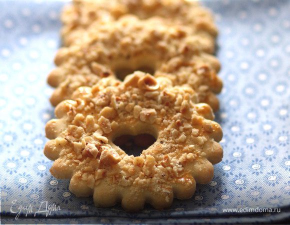 Печенье песочные кольца с орехами по госту рецепт с фото пошагово