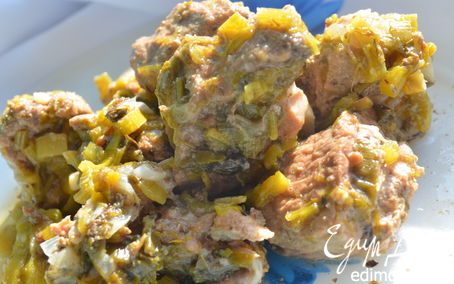 Рецепт Мясо с зеленью