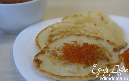 Рецепт Оладушки на кефире/Pancakes with kefir