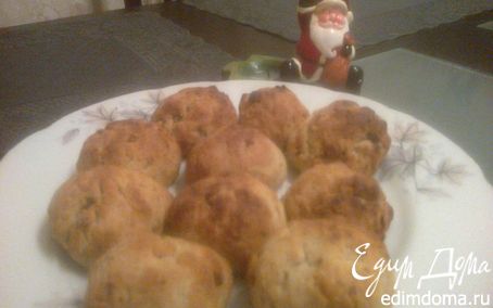 Рецепт Рождественское ореховое печенье