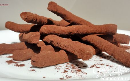 Рецепт Шоколадные палочки с имбирем и сычуаньским перцем для Вениамина
