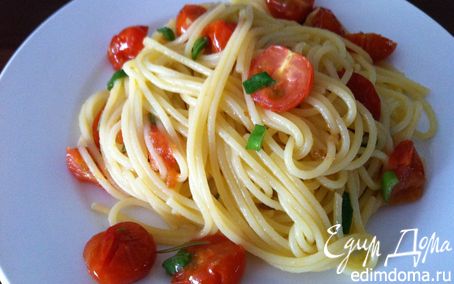 Рецепт Спагетти с соусом из помидоров