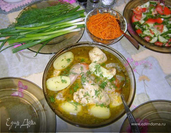 Азербайджанский суп Кашык хенгель, рецепт с фото в домашних условиях на баштрен.рф