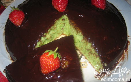 Рецепт Мятный пирог с шоколадом (Torta menta e cioccolato)