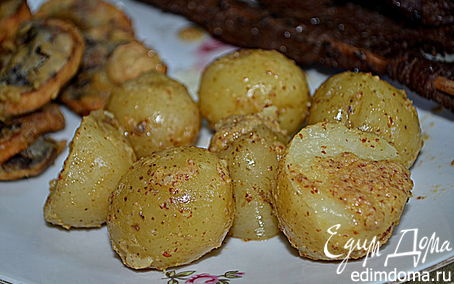 Рецепт Молодой картофель с горчицей