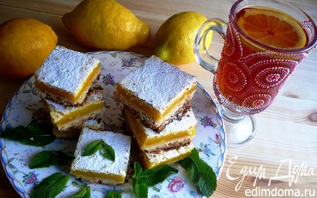 Рецепт Лимонные квадратики (Lemon Bars)