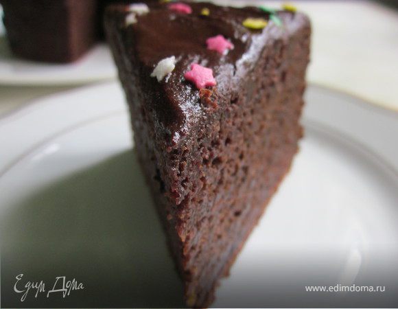 Шоколадный торт со... свеклой (постный)