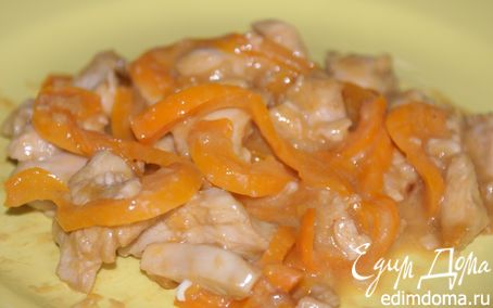 Рецепт Курица в абрикосово-имбирном маринаде