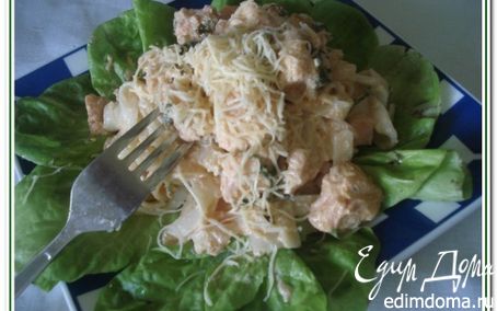 Рецепт Паста с руколой и форелью