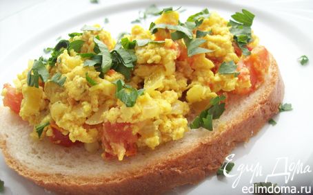 Рецепт Акури /Akoori - Parsee eggs от Саймона Риммера