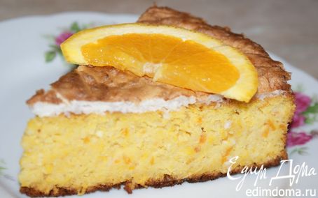 Рецепт Миндально-апельсиновый пирог