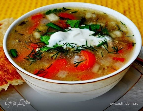 Овощной суп на курином бульоне - вкусный рецепт с фото пошагово