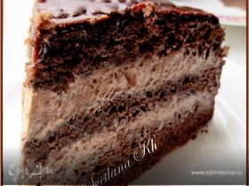 Шоколадный "шифоновый" торт