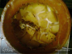 Картофель в горшочке из духовки