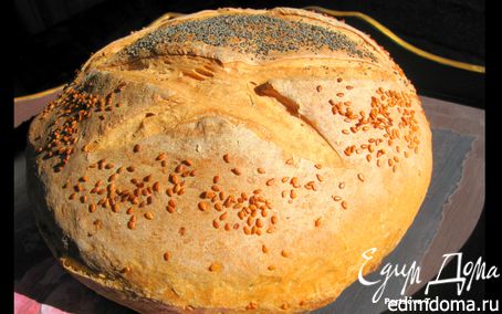 Рецепт Ароматный воздушный пшеничный хлеб