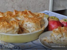 Гасконский яблочный пирог от Дж. Оливера