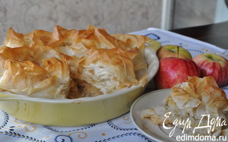 Рецепт Гасконский яблочный пирог от Дж. Оливера