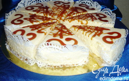 Рецепт Лимонный шифоновый торт-суфле