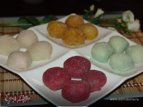 Мочи - японский десерт (Mochi Balls)