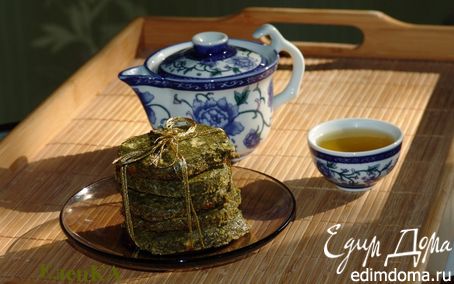 Рецепт Печенье из зеленого чая с белым шоколадом