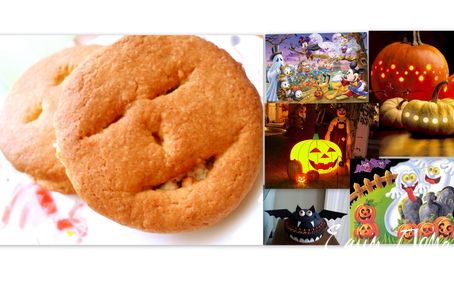 Рецепт печенье с творожной начинкой для Halloween