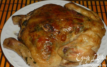 Рецепт Курица с редисочным маслом