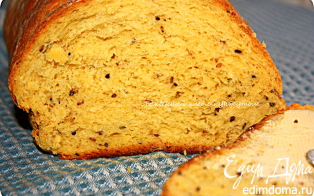 Рецепт Тыквенный хлеб с кунжутом