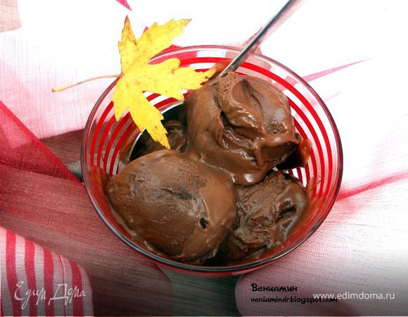 Шоколадно-фаджевое мороженое (Chocolate Fudge Ice Cream)