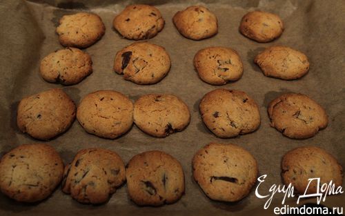 Рецепт Печенье с шоколадной крошкой