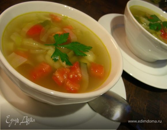 Овощной суп с карри
