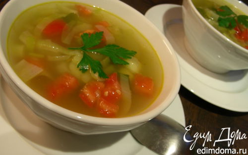 Рецепт Овощной суп с карри