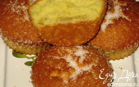 Рецепт Бисквитные кексы с кедровыми орешками