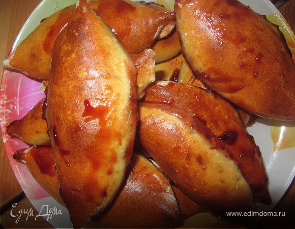 Сладкие печеные пирожки - пошаговый рецепт с фото на Готовим дома