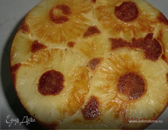 Пирог с ананасом от Murra - Рецепты для мультиварки Супра