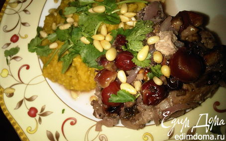 Рецепт Свинина с крыжовником