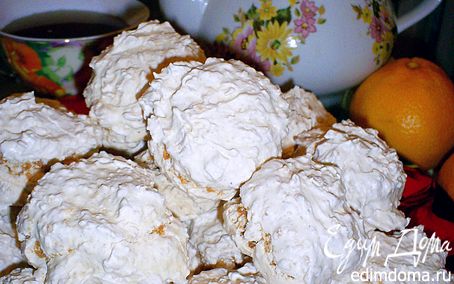 Рецепт Заварное кокосовое безе
