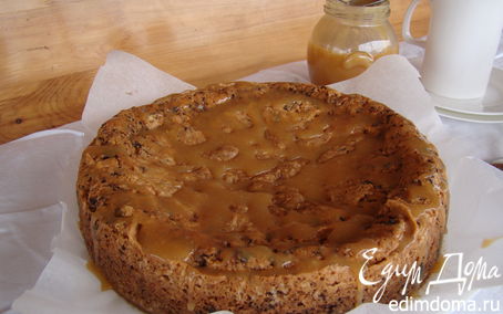 Рецепт Безглютеновый карамельный торт (Gluten free Cookie Cake)