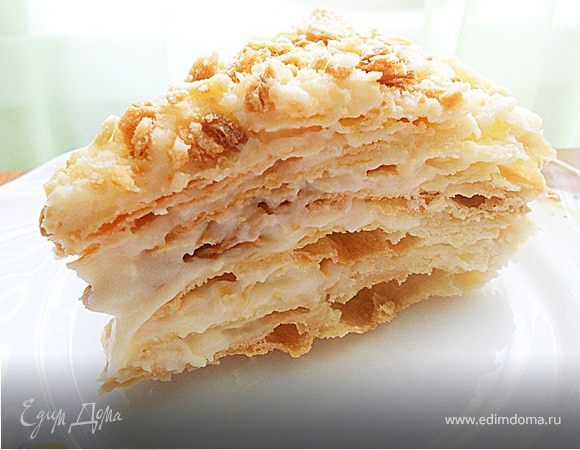 Торт наполеон — классический пошаговый рецепт с фото
